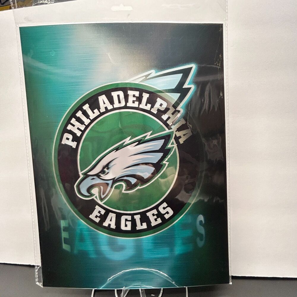 Philadelphia Eagles 3D Lenticular Holographic Poster (15.5” x 11.5”)